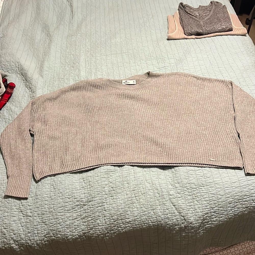 Very oversized grey sweater